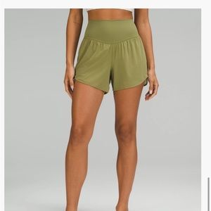 Lululemon Nulu and Mesh High Rise Yoga Short